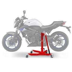 Lève moto centrale compatible avec Yamaha XJ6 / Diversion / F 09-16 rouge ConStands Power-Classic