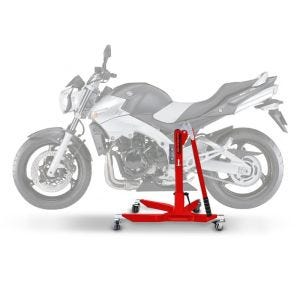 Lève moto centrale compatible avec Suzuki GSR 600 06-11 rouge ConStands Power-Classic