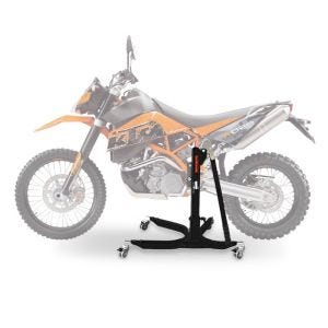 Lève moto centrale compatible avec KTM 950 Super Enduro / R 06-08 noir ConStands Power-Classic