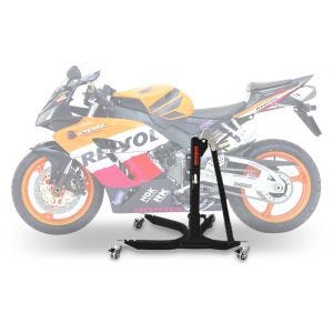 Lève moto centrale compatible avec Honda CBR 1000 RR Fireblade 04-07 noir mat ConStands Power-Classic