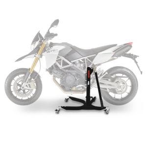 Lève moto centrale compatible avec Aprilia Dorsoduro 750 08-16 noir ConStands Power-Classic