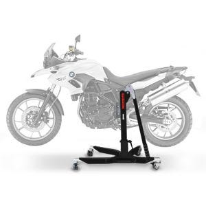 Lève moto centrale compatible avec BMW F 700 GS 13-17 noir mat ConStands Power-Classic