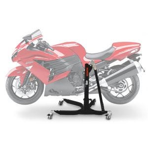 Lève moto centrale compatible avec Kawasaki ZZR 1400 06-20 noir ConStands Power-Classic NEW
