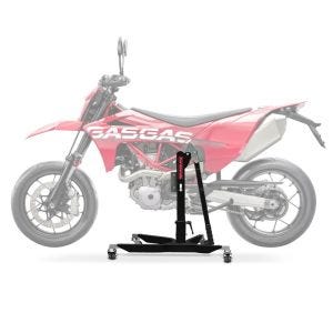 Lève moto centrale compatible avec Gas Gas SM 700 Supermoto 22-24 noir mat ConStands Power-Classic