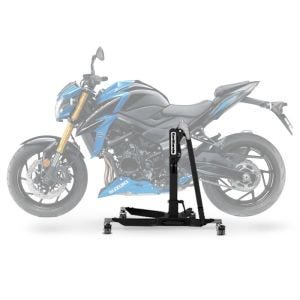 Lève moto centrale compatible avec Suzuki GSX-S 750 17-21 noir ConStands Power-Classic