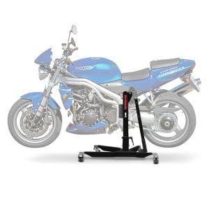 Lève moto centrale compatible avec Triumph Speed Triple 97-01 noir ConStands Power-Classic