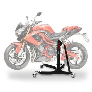 Lève moto centrale compatible avec Benelli TreK 1130 / Amazonas 07-16 noir ConStands Power-Classic