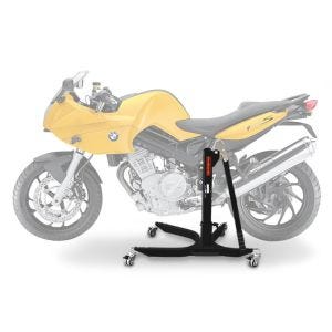 Lève moto centrale compatible avec BMW F 800 S 06-10 noir ConStands Power-Classic