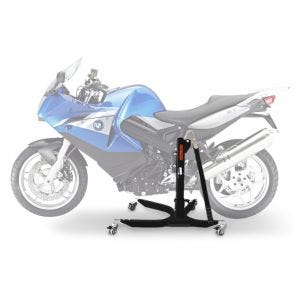 Lève moto centrale compatible avec BMW F 800 ST 06-12 noir ConStands Power-Classic