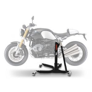 Lève moto centrale compatible avec BMW R NineT 14-23 noir mat ConStands Power-Classic
