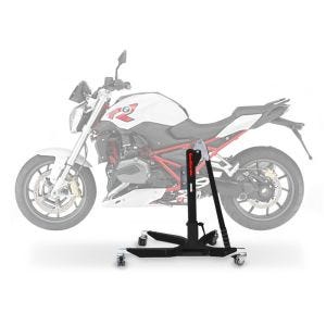 Lève moto centrale compatible avec BMW R 1200 R 15-18 noir ConStands Power-Classic