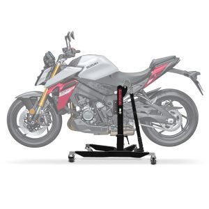 Lève moto centrale compatible avec Suzuki GSX-S 1000 21-25 noir mat ConStands Power-Classic