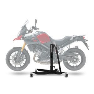 Lève moto centrale compatible avec Suzuki V-Strom 1000 14-18 noir ConStands Power-Classic