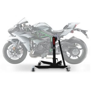 Lève moto centrale compatible avec Kawasaki Ninja H2 / Carbon / H2R 15-20 noir ConStands Power-Classic