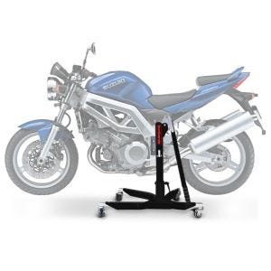 Lève moto centrale compatible avec Suzuki SV 650/ S 99-02 noir mat ConStands Power-Classic