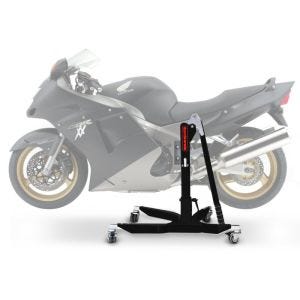Lève moto centrale compatible avec Honda CBR 1100 XX 97-07 noir ConStands Power-Classic