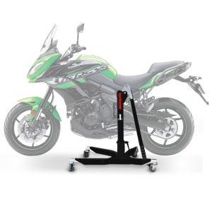 Lève moto centrale compatible avec Kawasaki Versys 650 06-25 noir ConStands Power-Classic
