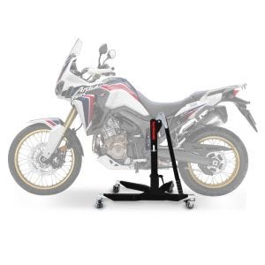 Lève moto centrale compatible avec Honda Africa Twin CRF 1000 L 16-18 noir ConStands Power-Classic