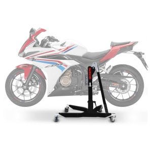 Lève moto centrale compatible avec Honda CBR 500 R 16-18 noir ConStands Power-Classic