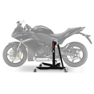 Lève moto centrale compatible avec Honda CBR 600 F 99-07 noir ConStands Power-Classic