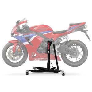 Lève moto centrale compatible avec Honda CBR 600 RR 24-25 noir mat ConStands Power-Classic
