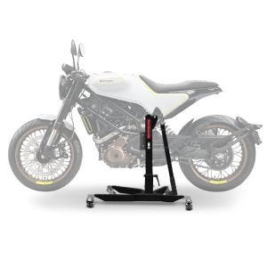 Lève moto centrale compatible avec Husqvarna Vitpilen 401 17-24 Noir Mat ConStands Power-Classic