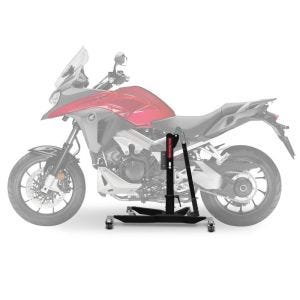 Lève moto centrale compatible avec Honda Crossrunner 11-20 noir mat ConStands Power-Classic