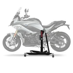Lève moto centrale compatible avec BMW S1000 XR 20-25 noir mat Power-Classic ConStands2