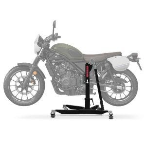 Lève moto centrale compatible avec Honda CL500 Scrambler 23-25 noir mat ConStands Power-Classic
