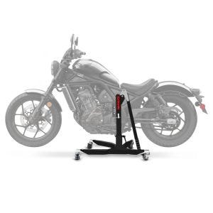 Lève moto centrale compatible avec Honda Rebel 1100 CMX 21-25 noir mat ConStands Power-Classic NEW