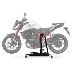 Lève moto centrale compatible avec Honda Hornet 750 23-25 noir mat ConStands Power-Classic