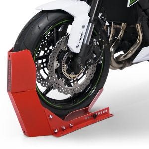 Béquille pour scooter ConStands Easy-Fix Bloque Roue à 21 Pouces rouge