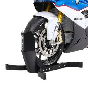 Vorderradwippe für Vespa Constands Easy-Plus Roller Ständer bis 21 Zoll schwarz-matt_1