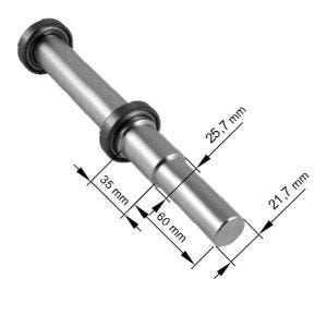 Pin Adapter Bolzen für Einarmständer ConStands Single passend für Ducati 25,7-21,7mm