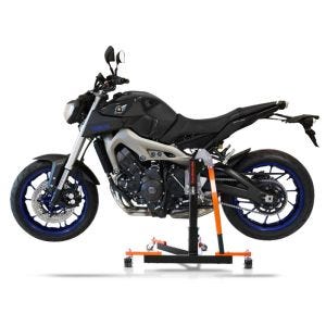 Chariot de Déplacement compatible avec Yamaha MT-09 2013-2020 orange - Idéal pour Garage, 300 kg
