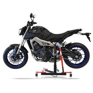 Chariot de Déplacement compatible avec Yamaha MT-09 2013-2020 rouge - Idéal pour Garage, 300 kg