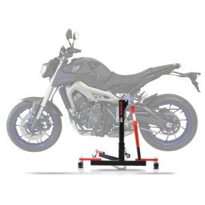 Lève moto centrale compatible avec Yamaha MT-09 2013-2020 rouge ConStands Power-Evo