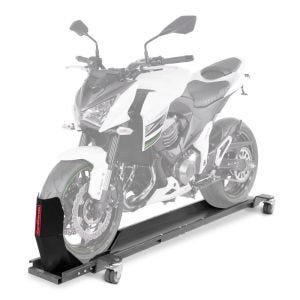 Motorrad Rangierschiene mit Wippe ConStands Smart Mover bis 450 kg in grau