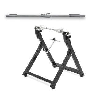 Adapter für Roller / Pitbikes 15mm Adapter für Reifenmontiergerät + Wuchtbock ConStands WU-2 Auswuchtgerät schwarz