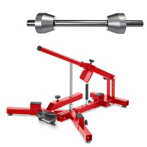 Adapter für Ducati 748 95-04 Auswuchtgerät und Reifenmontiergerät + Reifenmontiergerät für Motorradreifen 12-21" ConStands MD4 rot