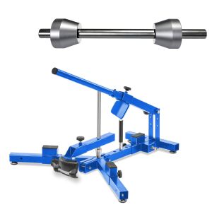 Adapter für Ducati 748 95-04 Auswuchtgerät und Reifenmontiergerät + Reifenmontiergerät für Motorradreifen 12-21" ConStands MD4 blau
