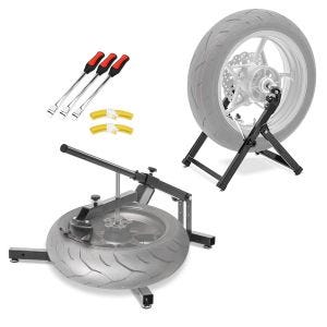 Démonte pneu Set avec Équilibreuse pneu et Outil montage ConStands DNP1