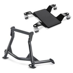 Hauptständer + Rangierhilfe für Honda NC 700 S 12-13, NC 750 S 15-20 Constands Rangierplatte schwarz_0