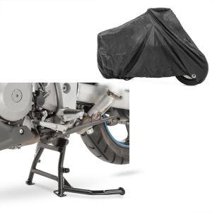 Set Hauptständer und Abdeckplane XXL für Suzuki V-Strom 1000 01-07_1