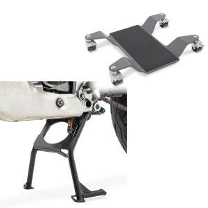 Hauptständer + Rangierhilfe für Honda Africa Twin XRV 750 93-03 Constands Rangierplatte_0