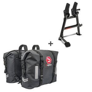 Hauptständer Set für Suzuki V-strom 650 04-10 mit Satteltaschen S-AE1_1