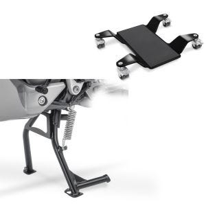 Hauptständer + Rangierhilfe für Honda Transalp XL 700 V 07-14 Constands Rangierplatte schwarz_0