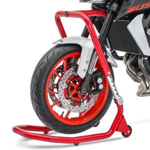 Lenkkopfständer Montageständer KTM 1290 Super Duke GT 16-20 ConStands V5 rot_1
