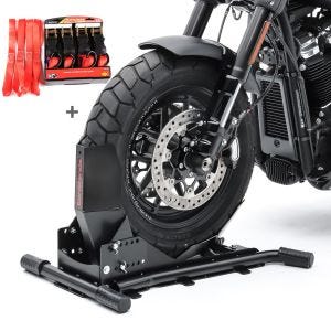 Set SW1 Motorradwippe Constands Easy Vario und 4x Ratschen-Spanngurte rot_1