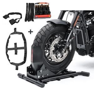 Set SW7 Motorradwippe Easy Vario und Fixiergurte Set für BMW R 1250 GS / Adventure ConStands_1